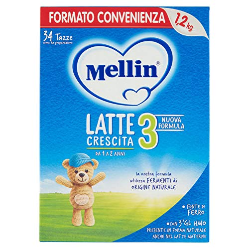 Mellin Latte Crescita 3, in Polvere, 1200g