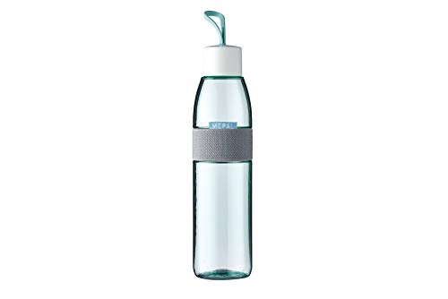 Mepal – Bottiglia acqua Ellipse – Nordic green – capacità 700 ml – adatta per le bevande gassate – bottiglia riutilizzabile – salvagoccia – lavabile in lavastoviglie