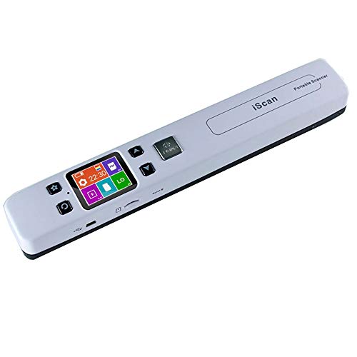 MGbeauty Scanner Portatile Senza Fili Wi-Fi Scanner 1050 Supporto Penna Scanner per Documenti DPI JPG PDF