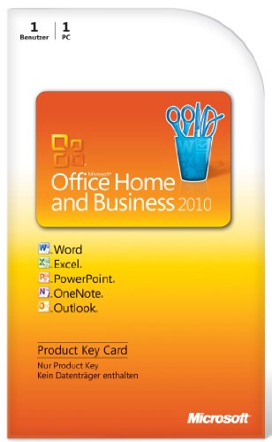 Microsoft Office Home & Business 2010 DE...