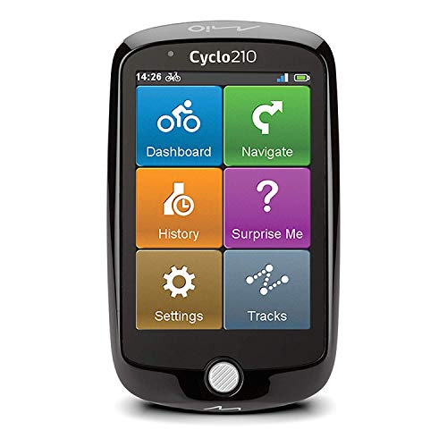 Mio Cyclo 210 GPS Bike Computer with 3.5  Touchscreen...