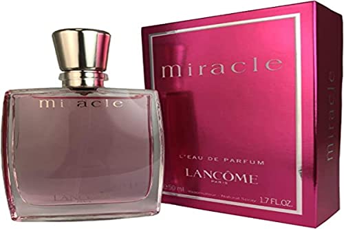 Miracle Lancome EAU de Parfum Donna 50 ml. -Profumo Femminile, Mult...