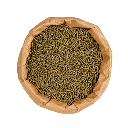 Miscela Ovila di farine e fieno in pellet, mangime per capre con aromi e sapori naturali, contenuto proteine 16% in sacco da 15 kg