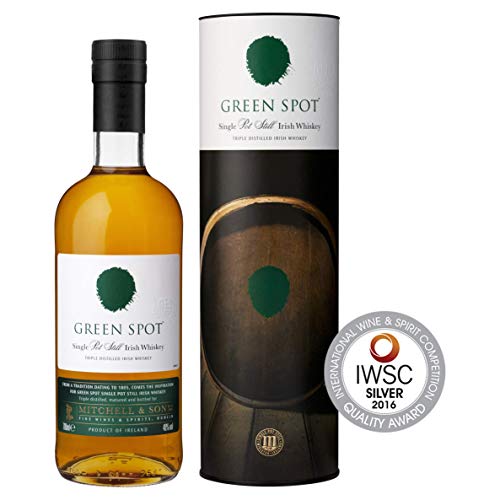 Mitchell & Son Green Spot Single Pot Still Whiskey   Ausdrucksstarker Whiskey Mit Markantem Charakter & Dezent-Süßlichem Nachklang Aus Alt-Irland   1 X 0,7 L