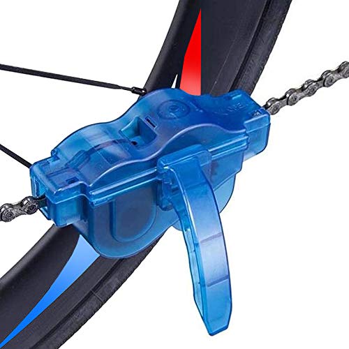 MMOBIEL Bike Chain Cleaning Tool Scrubber with Rotating Brushes Cha...