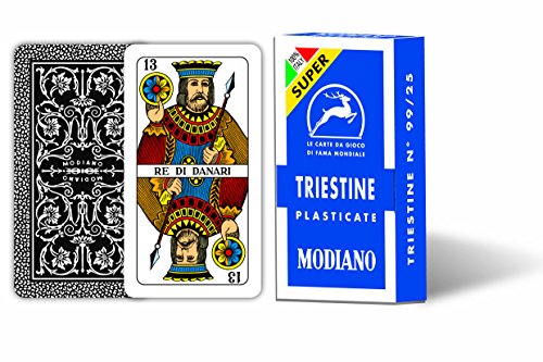 Modiano- Carte da Gioco Triestine 99 25 Super, 300136