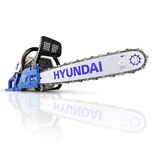 Motosega a benzina Hyundai 62 cc, per legno, barra di taglio 50 cm,...