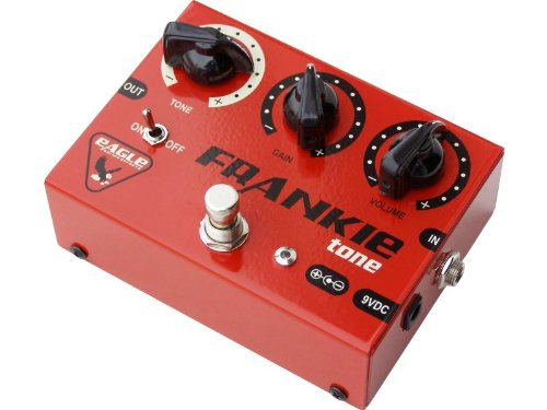 MPE - Pedale Effetto Boutique Distorsore analogico 8 transistor per chitarra elettrica mod: FRANKIE TONE
