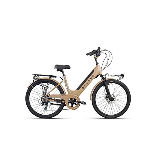MYLAND Corso Hybrid 26.1 26   7v 468Wh Marrone 2022 Taglia M (Urban City Bike Elettriche)