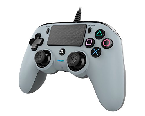 Nacon Compact Controller PS4 Ufficiale Sony PlayStation, Grigio