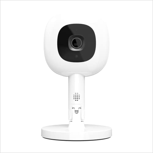Nanit Pro 1080p HD Smart Baby Monitor & Flex Duo Stand, dotato di schermo diviso e funzione zona di allarme, include piccola fascia respiratoria, bianco