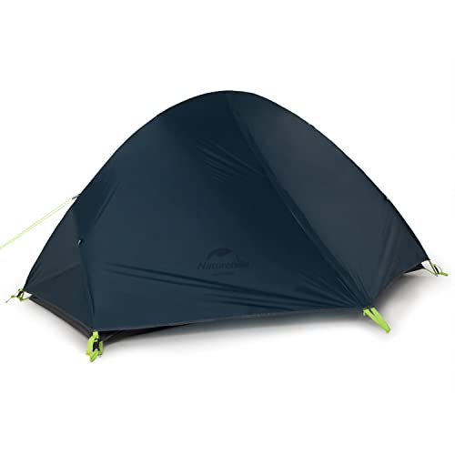 Naturehike Trekking Tenda Ultraleggera per 1 Persona Tenda 3-4 Stagioni per Escursionismo in Campeggio (Navy)