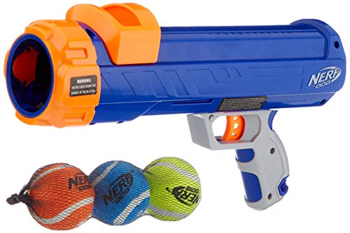 Nerf Dog, Pistola giocattolo per palle da tennis per cani di piccola taglia e cuccioli