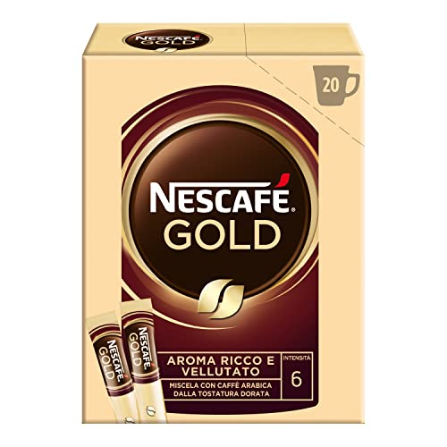 Nescafé Gold Bustine Caffè Solubile, 20 Pezzi