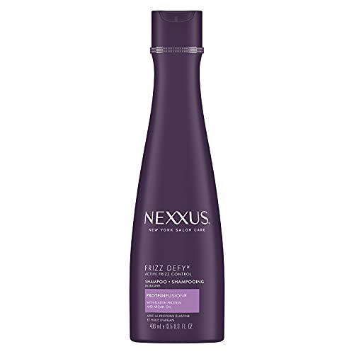 NEXXUS Frizz Defy Shampoo con Elastina e Olio di Argan per Capelli Crespi - 400ml