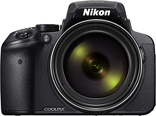 Nikon Coolpix P900 Fotocamera Digitale Bridge, 16 Megapixel, Zoom 83X, VR, LCD 3 , Full HD, Wi-Fi, GPS, GLONASS, QZSS, Colore Nero