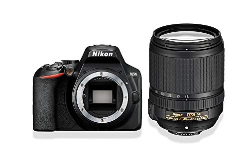 Nikon D3500 Fotocamera Reflex Digitale con Obiettivo Nikkor AF-S 18 140VR, 24.2 Megapixel, LCD 3 , SD da 16 GB 300x Premium Lexar, Nero [Nital Card: 4 Anni di Garanzia]