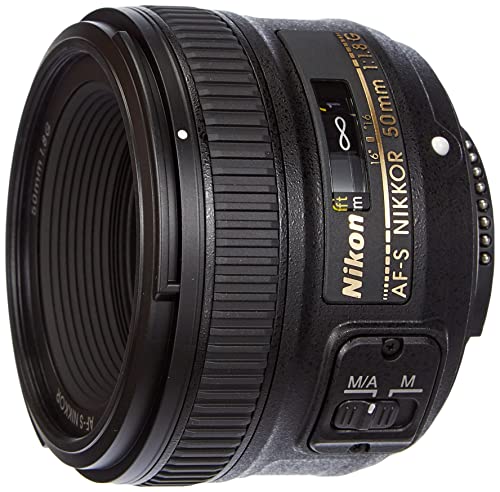 Nikon Nikkor AF-S 50 mm f 1.8G - Obiettivo AF-S di tipo G con CPU incorporata e baionetta F-Mount, Nero