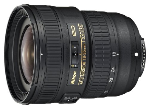 Nikon Obiettivo Nikkor AF-S 18-35 mm f 3.5-4.5G ED, Nero [Versione ...