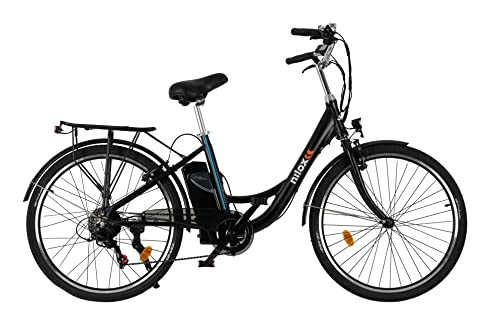 Nilox, E-Bike J5 SE, Bici Elettrica con Pedalata Assistita, 90 Km d...