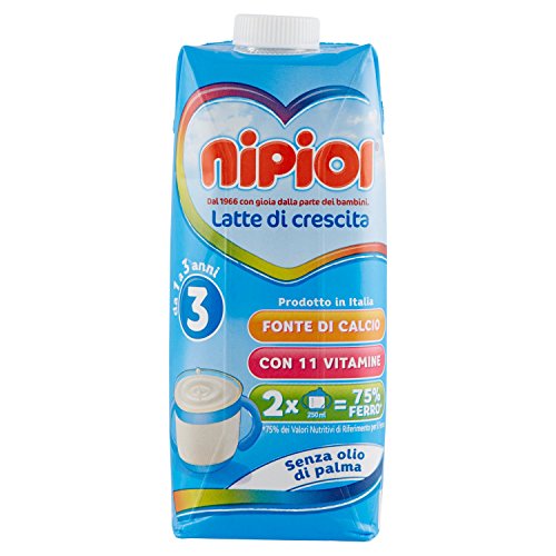 Nipiol - Latte 3 Liquido - 500ml (12 Confezioni)...