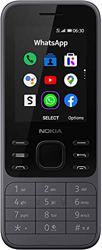 Nokia 6300 4G - Mobile Phone, Charcoal...