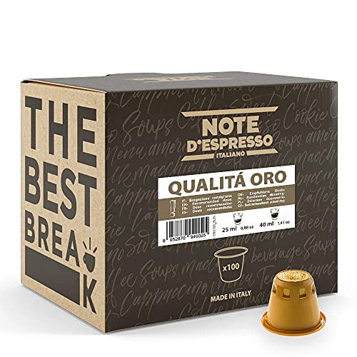 Note D Espresso Caffè Qualità Oro, Capsule Compatibili Soltanto c...