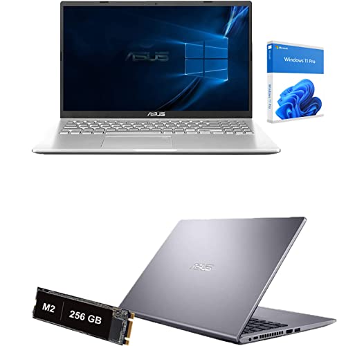 Notebook Asus Portatile Pc Display 15.6  Hd,Intel Dual Core N4020 Up To 2.80Ghz,Ram Ddr4 4Gb,Ssd M.2 256Gb,Usb 3.0,Hdmi,Wifi, Bluetooth,Windows 11Pro,Antivirus,Silver