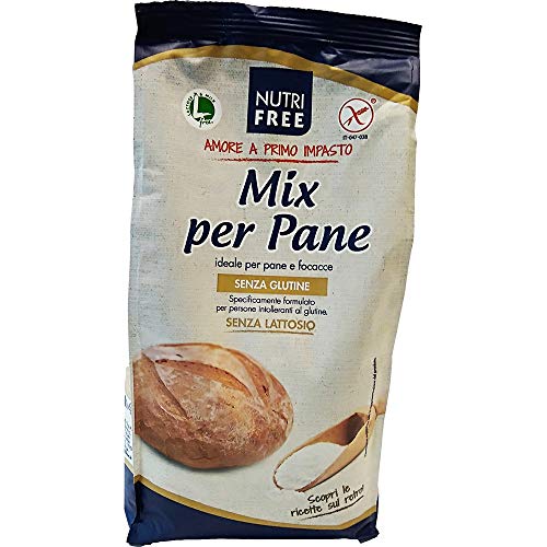 Nutri Free Mix per Pane, 1000g, Senza glutine...