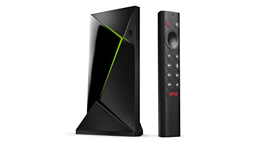 NVIDIA SHIELD Android TV Pro Streaming Media Player, film in 4K HDR, sport dal vivo, Dolby Vision-Atmos, upscaling potenziato da IA, GeForce NOW cloud gaming, Google Assistant integrato