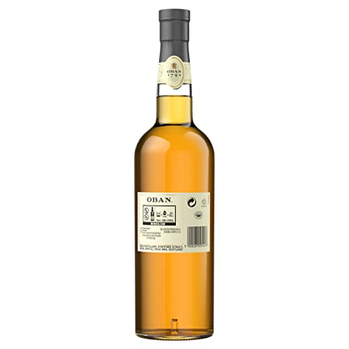 Oban 14 Anni Single Malt Scotch Whisky con Astuccio - 700 ml...