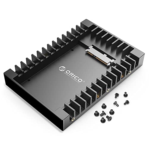 ORICO Adattatore Convertitore Hard Drive 2.5  a 3.5  Telaio per 7 9.5 12.5 mm 2.5 Pollici HDD SSD con SATA III-1125SS