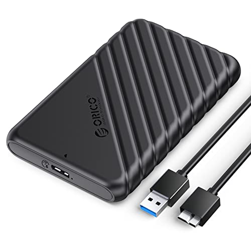 ORICO Case HDD 2.5 SATA USB 3.0, Case Hard Disk per HDD e SSD 9.5mm...