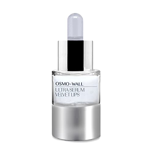 Osmowall - Osmo Ultra Serum Velvet Lips, Siero Labbra Ultra concentrato. Per Idratare e levigare labbra secche, screpolate e prevenire le rughe del contorno labbra. Unisex - 15 ml