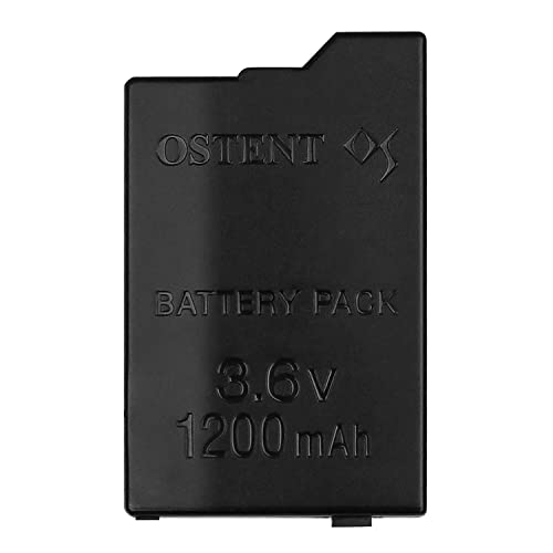 OSTENT Sostituzione del pacco batteria ricaricabile agli ioni di litio da 1200mAh 3.6V per la console PSP-S110 di Sony PSP 2000 3000