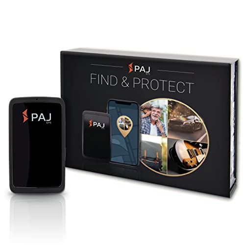 PAJ GPS Allround Finder 2020 GPS - Localizzatore gps per auto, moto, anziani, bambini e molto più - Gps tracker in tempo reale - Antifurto per auto - Marca tedesca - Pulsante SOS per emergenza