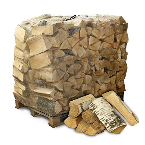 Paligo, legna da ardere, legna da ardere, legna da ardere, legna da ardere, legno di betulla secca, pronta per il forno, 33 cm, 1RM = 1,4SRM 1 palette Heizfuxx