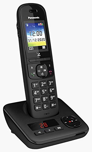 Panasonic TGH720 Telefono Cordless con Segreteria Telefonica, Blocc...