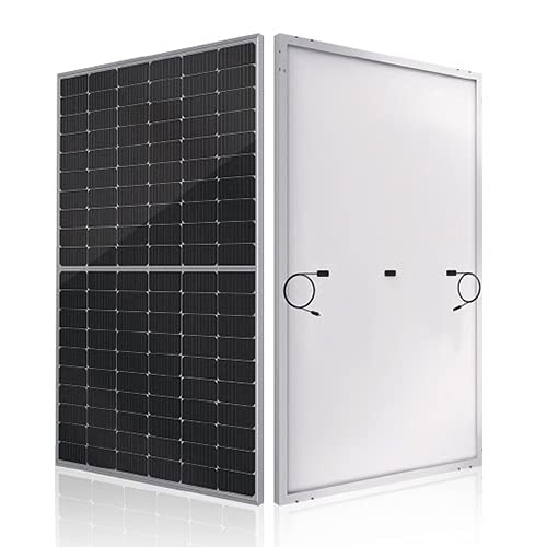 Pannello solare monocristallino, pannello solare fotovoltaico, 370 W, 24 V