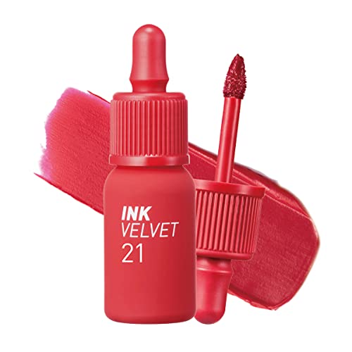Peripera Ink la tinta labbra vellutata (la tinta labbra, 021 Vitalità Rosso Corallo)