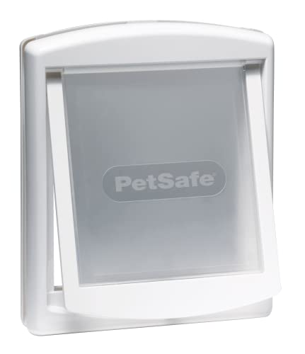PetSafe 740SGIFD Staywell per l ingresso e l uscita di cani e gatti, facilità di montaggio, bianca M