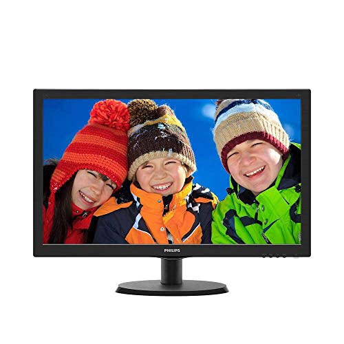Philips Monitor 223V5LHSB2 Monitor LCD-TFT per PC Desktop 21,5  LED, Full HD, 1920 x 1080, 5 ms, HDMI, VGA, Attacco VESA, Nero