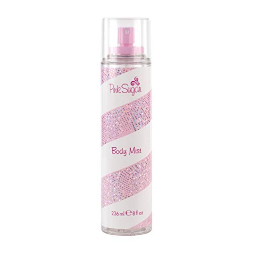 Pink Sugar Body Mist, Acqua Corpo delicata e profumata. Fragranza persistente - 236 ml