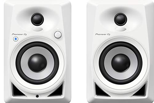 Pioneer DJ, DM-40BT-W, Coppia di monitor Bluetooth, bianco