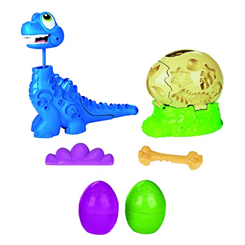 Play-Doh- Hasbro Dino Crew-Il Brontosauro Che Scappa, Dinosauro Gio...
