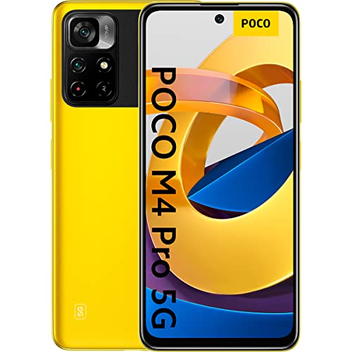 POCO M4 Pro - Smartphone 5G, 6GB RAM 128GB ROM, 6nm MediaTek Dimens...