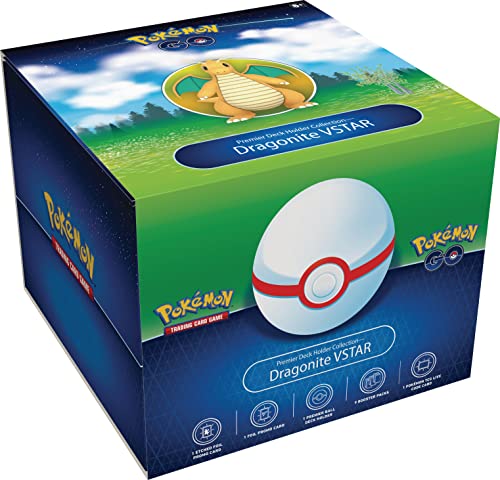 Pokémon GO Collezione Premier Deck Holder, Colore Dragonite, 290-8...