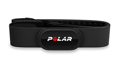 Polar H10, Sensore di Frequenza Cardiaca Toracico, Connettività Bluetooth 4.0 Unisex-Adulto, Nero, XS-S