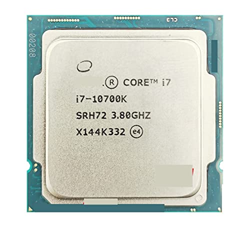 processore Core I7-10700K NUOVO I7 10700K 3.8 GHz Processore CPU a otto core a 16 thread L2=2M L3=16M 125W LGA 1200 processore