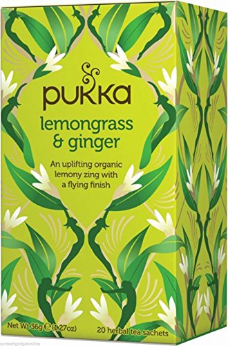 Pukka Lemongrass & Ginger Tea - Confezione da 20 pezzi